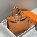 Top Hermes Birkin TOGO Leather Handbags 25CM