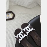 2026 CC Tulle Net Flat Slides