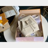 Replica LV Montsouris Backpack Empreinte Leather