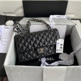 TOP CC Flap 1112 Lambskin 25cm Handbags