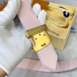 Louis Vuitton Signature Extra Long 35mm Belt Monogram Eclipse Canvas