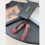 Classical CC Ballet Velvet Flat