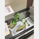Top Loewe Toy Ankle Strap Stud Pumps