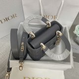 Top Quality DIOR LADY 20CM BAG LAMBSKIN