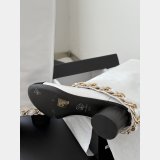 CC 25K Chain-detail knight boots