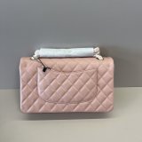 AAA+ Quality FLAP CC 25cm Caviar Leather Handbag