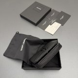 CASSANDRE MATELASSE compact zip-around wallet