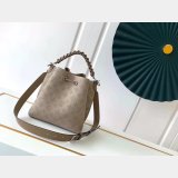 Fake M55800 Louis Vuitton Muria Mahina Leather Bag