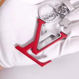 Louis Vuitton Capucines Bag Charm and Key Holder M63079 Pink/Red/Black