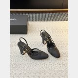 2026 CC Net & gros-grain Slingbacks