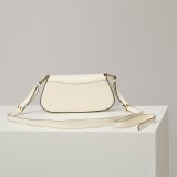Prada 1BD345 Flap Calf Leather Shoulder Bag