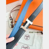 Hermes Constance reversible leather belt