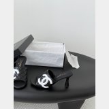 CC big C Quilted heel Slides