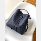 Louis Vuitton NeoNoe MM Nano Monogram Empreinte Leather Bag