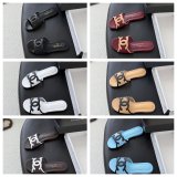 2026 CC Tulle Net Flat Slides