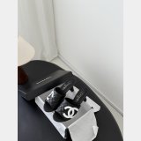 CC big C Quilted heel Slides