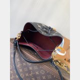 Louis Vuitton Replica NeoNoe MM Bicolor Monogram Empreinte Leather