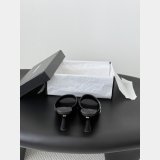 CC big C Quilted heel Slides