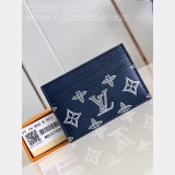 Inspired Brazza Multiple Pocket Organizer Zippy Wallet Vertical LV Bag