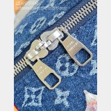 Louis Vuitton Designer Keepall Bandoulière 50 M27781 Blue Bag