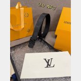 LV 30mm Reversible Monogram Belt