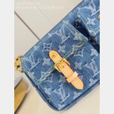 Louis Vuitton Pochette Accessoire Cargo Monogram Denim M27602 Bag