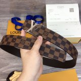 Wholesale Classical Louis Vuitton Designer Belts 40MM