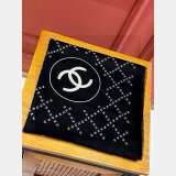 7 Star Top Replicas Double C Grid Square Scarf