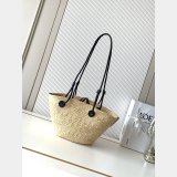 New Loewe Anagram Basket beach Bag
