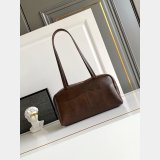 Prada Carry antiqued leather top-handle bag