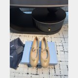Prada Glow Mary Janes Ballet Flats