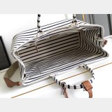 Prada Jardiniere cotton canvas handbag