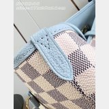 Louis Vuitton Neverfull Inside Out MM Damier Azur Canvas N40946 Bag