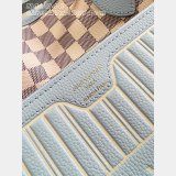 Louis Vuitton Neverfull Inside Out MM Damier Azur Canvas N40946 Bag