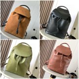 Flamenco Backpack in Shiny Supple Calfskin
