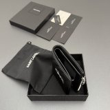 CASSANDRE MATELASSE bi-fold wallet in grain leather
