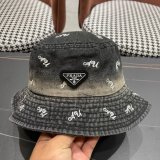 High Quality Prada denim fisherman hat