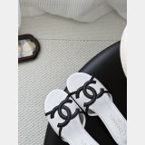 2026 CC Tulle Net Flat Slides