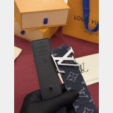 LV Initiales Monogram Denim 40mm Belt