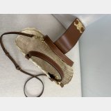 Celine TEEN COUFFIN in WICKER AND NATURAL CALFSKIN