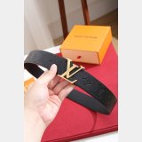 LV Shadow 40mm Reversible Belt black