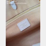 Louis Vuitton OnTheGo PM Monogram Empreinte M45653 Pink Embroidery Thread Bag