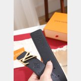 LV Shadow 40mm Reversible Belt black