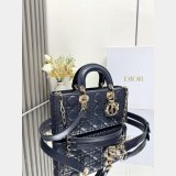 Medium Lady D-Joy 26CM LAMBKSIN Bag