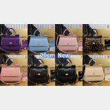 Dolce & Gabban patent leather Sicily handbag 20CM