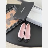 Best CC TWEED Ballerina Flats