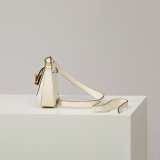 Prada 1BD345 Flap Calf Leather Shoulder Bag
