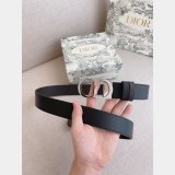 High Quality Christian Louboutin 3.5CM Rotating CD clasp Belt