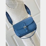 Louis Vuitton Diane Monogram Empreinte M27362 Blue Bag