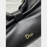 Dior Top Quality Bow Black Lambskin 2831 Bag